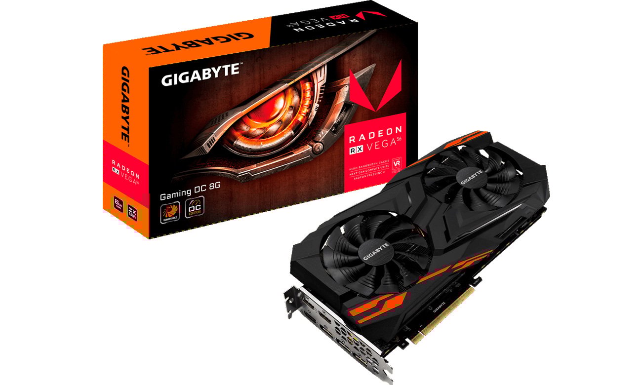 Gigabyte Radeon RX Vega 56 Gaming OC 8GB HBM2 - Karty